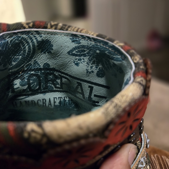 Cotral Bohemian Brown Ankle Boots - Picture 11 of 16